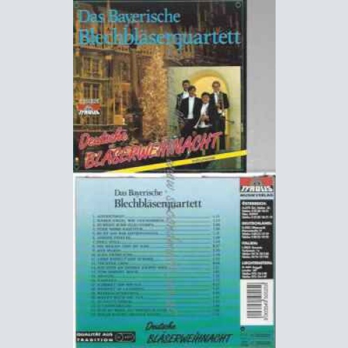 CD--BAYERISCHES BLECHBLÄSERQUARTETT | --DEUTSCHE BLÄSERWEIHNACHT