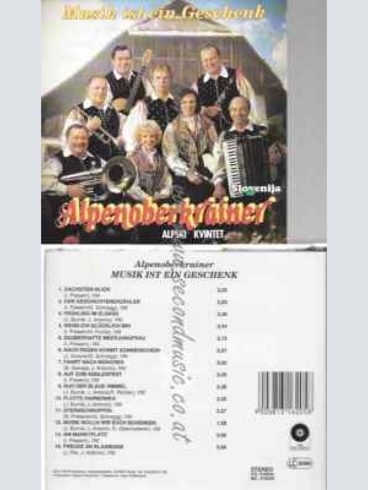 CD--ALPENOBERKRAINER--MUSIK IST EIN GESCHENK