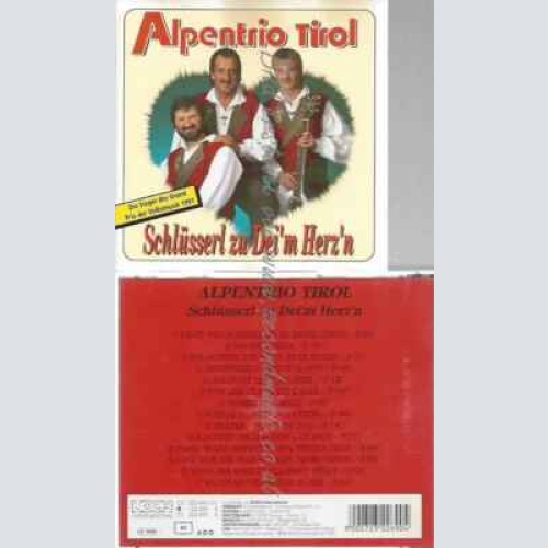 CD--ALPENTRIO TIROL | --SCHLÜSSERL ZU DEI'M HERZ'N