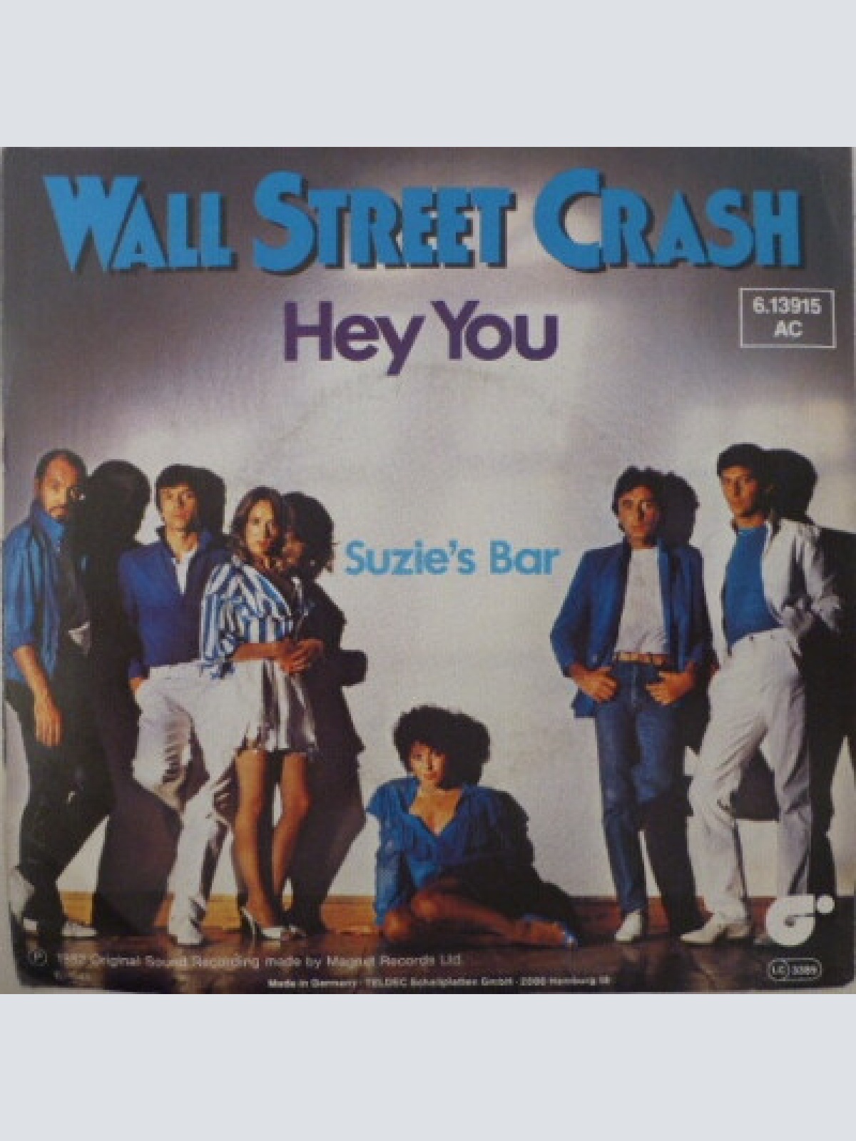 7", Single Wall Street Crash - Hey You