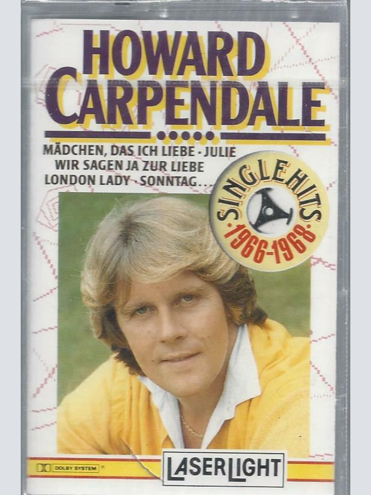 MC--Howard Carpendale -- Single Hits 1966-1968