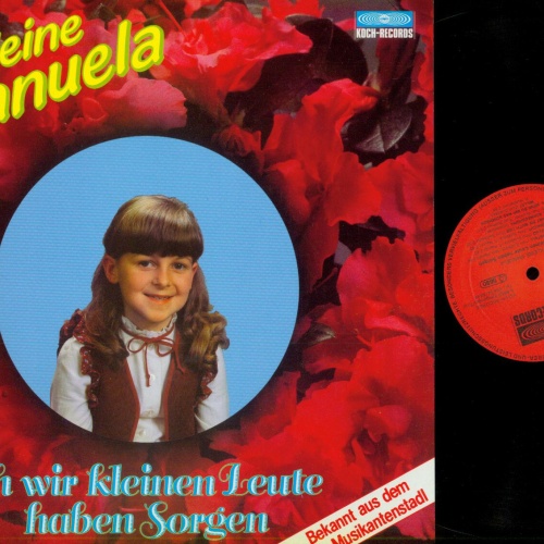 LP--Die Kleine Manuela – Auch Wir Kleinen Leute Haben Sorgen   //NM