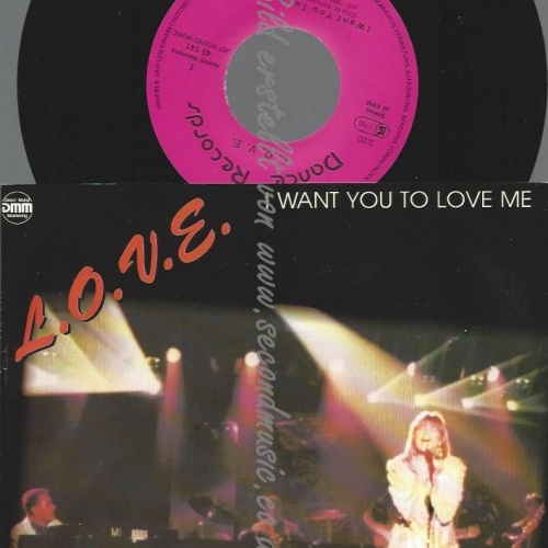 7" L.O.V.E. I WANT YOU TO LOVE ME  // NM
