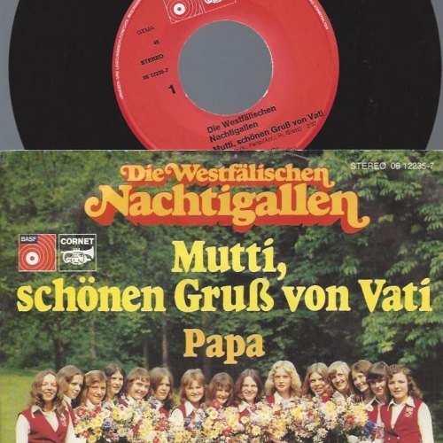 7" Die Westfälischen Nachtigallen – Mutti, Schönen Gruß von Vati