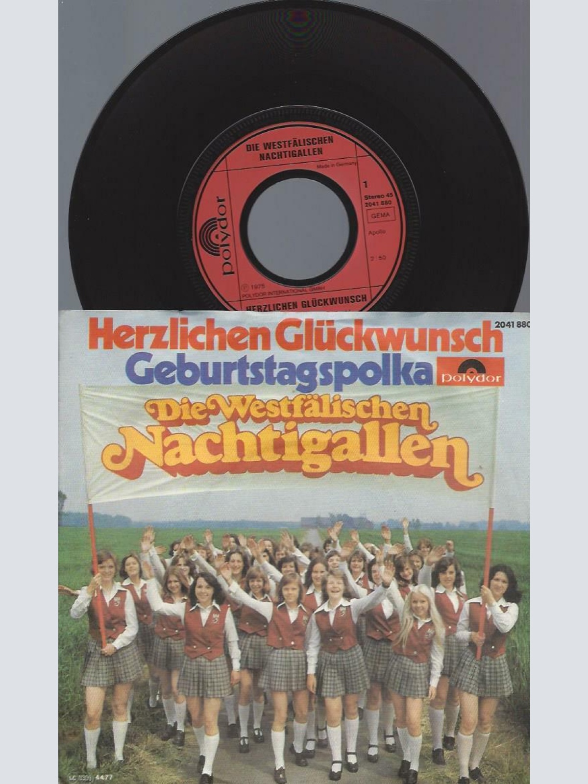 7" Die Westfälischen Nachtigallen – Herzlichen Glückwunsch