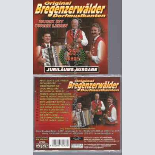 CD--BREGENZERWÄLDER DORFMUSIKANTEN | --MUSIK IST UNSER LEBEN