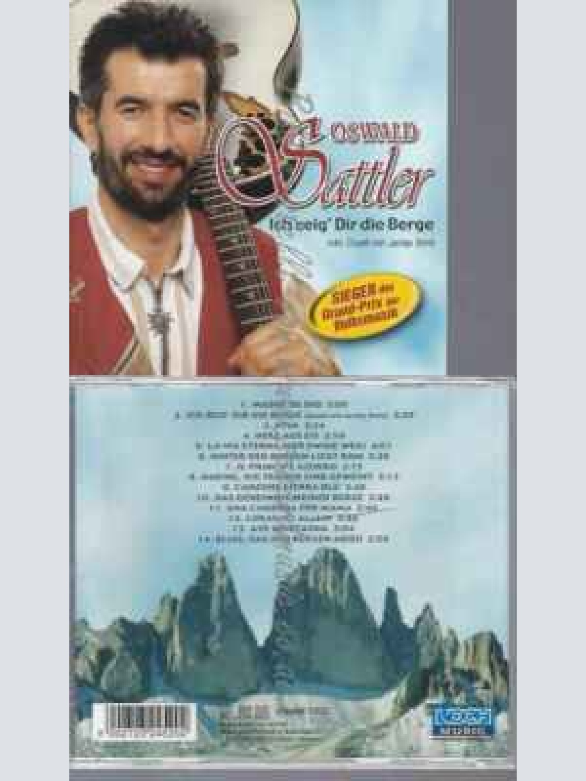 CD--OSWALD SATTLER | --ICH ZEIG' DIR DIE BERGE