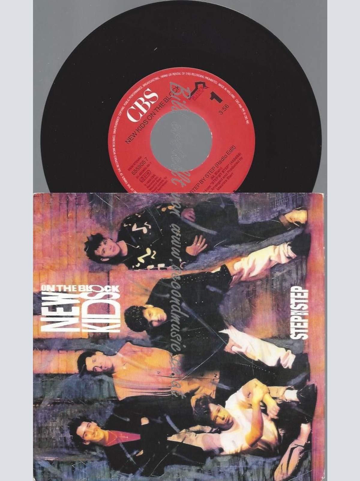 7"   New Kids On The Block  Step By Step
