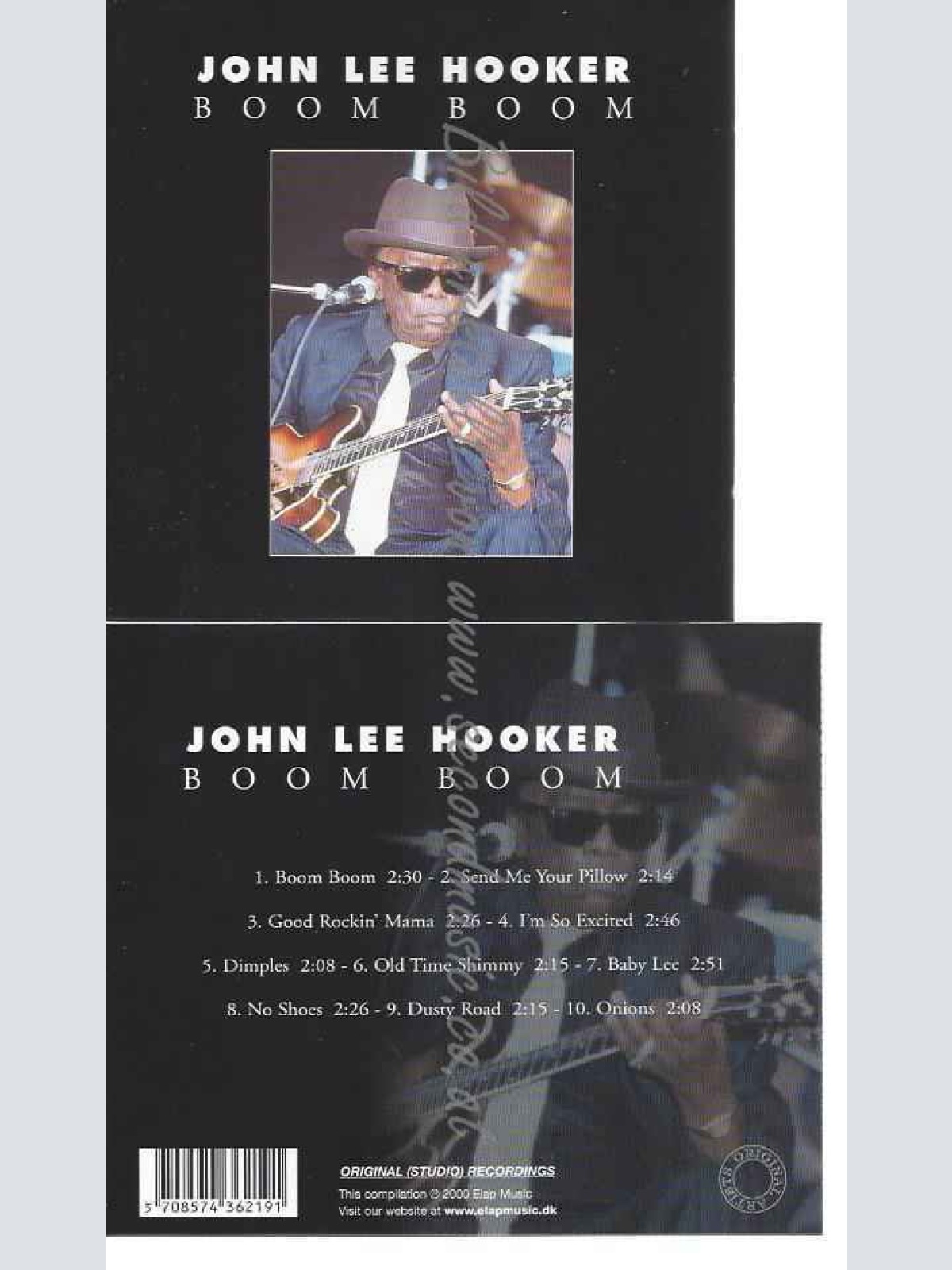 CD--JOHN LEE HOOKER | --BOOM BOOM