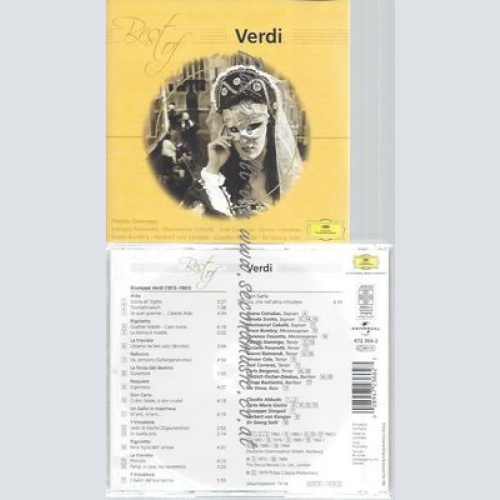 CD--DOMINGO UND CARRERAS--BEST OF VERDI