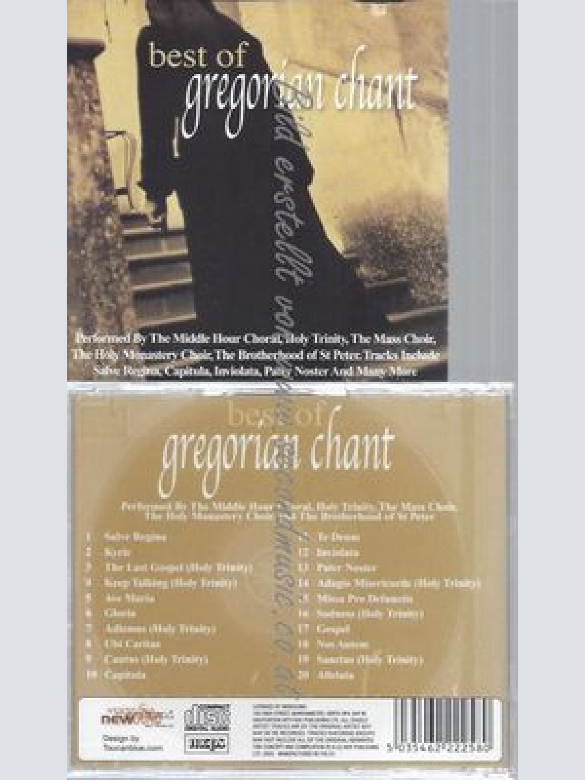 CD--GREGORIAN CHANT--GREGORIAN CHANT - BEST OF