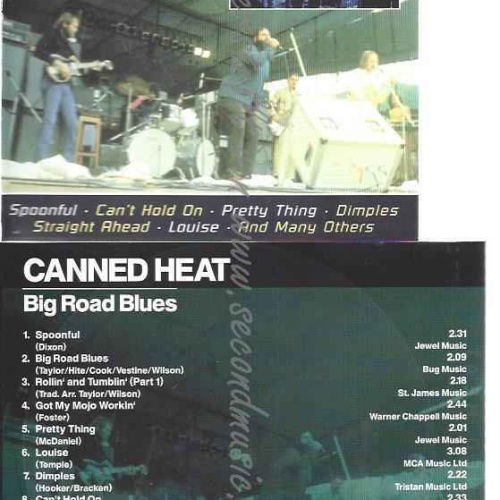CD--CANNED HEAT | --BIG ROAD BLUES