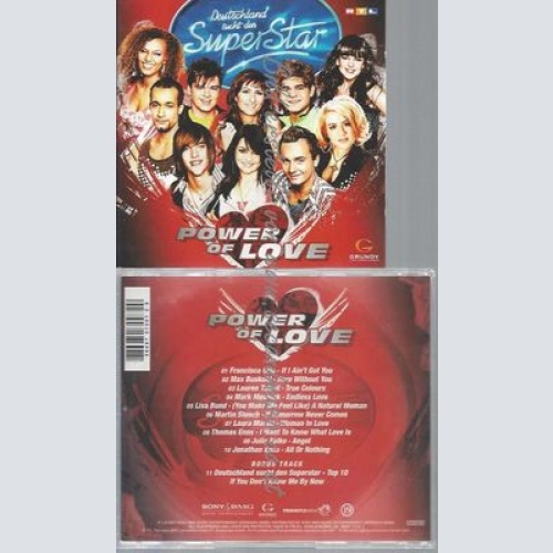 CD--DEUTSCHLAND SUCHT DEN SUPERSTAR--POWER OF LOVE