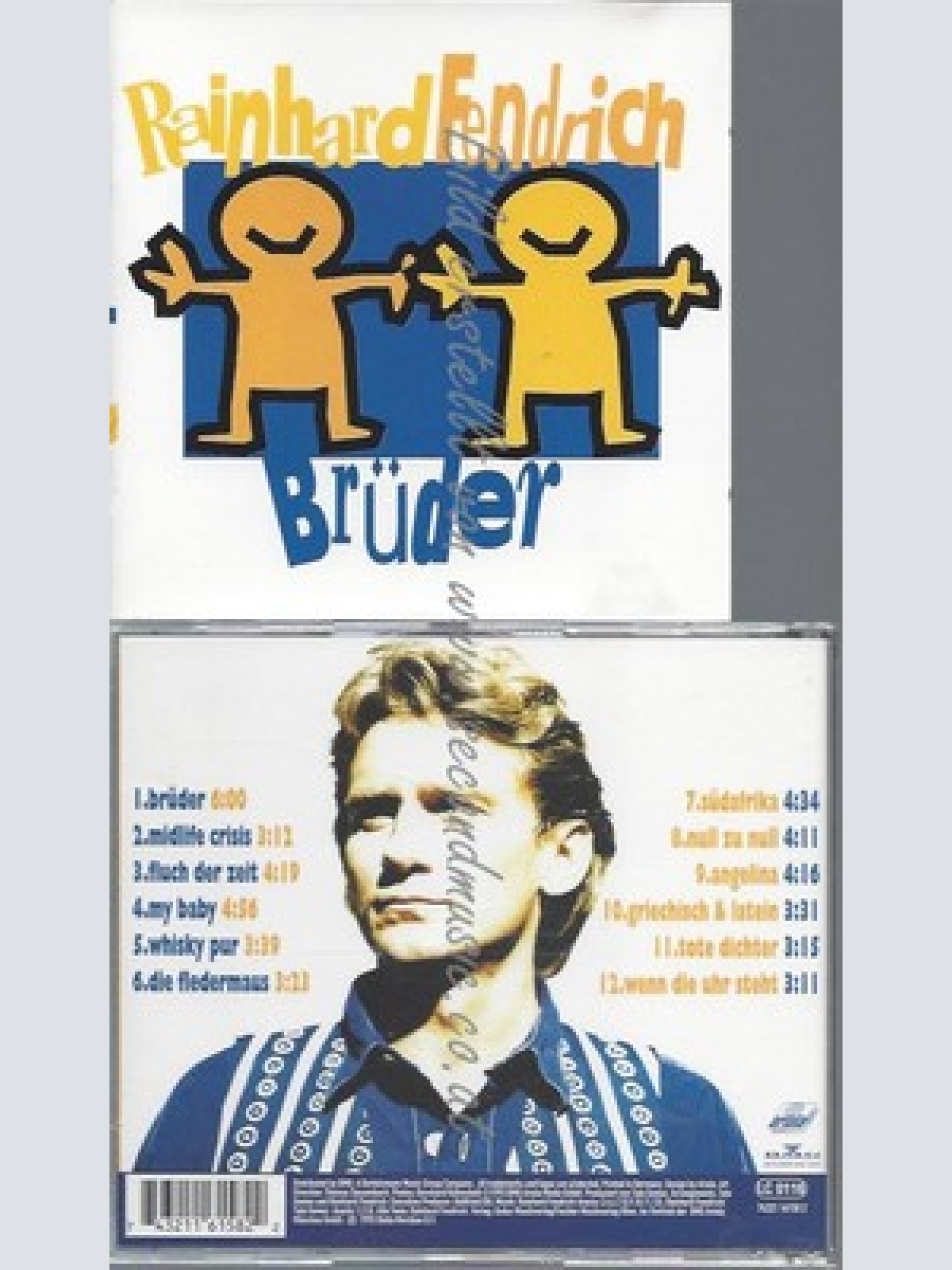 CD--RAINHARD FENDRICH--BRÜDER