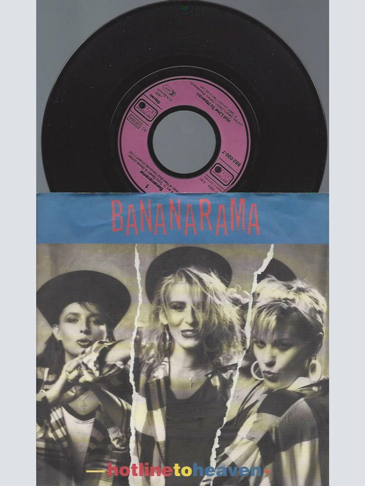 7"    Bananarama  Hot Line To Heaven