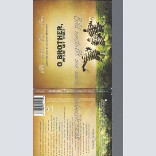 CD--VARIOUS ARTISTS--O BROTHER, WHERE ART THOU - EINE MISSISSIPPI ODYSSEE -O BR