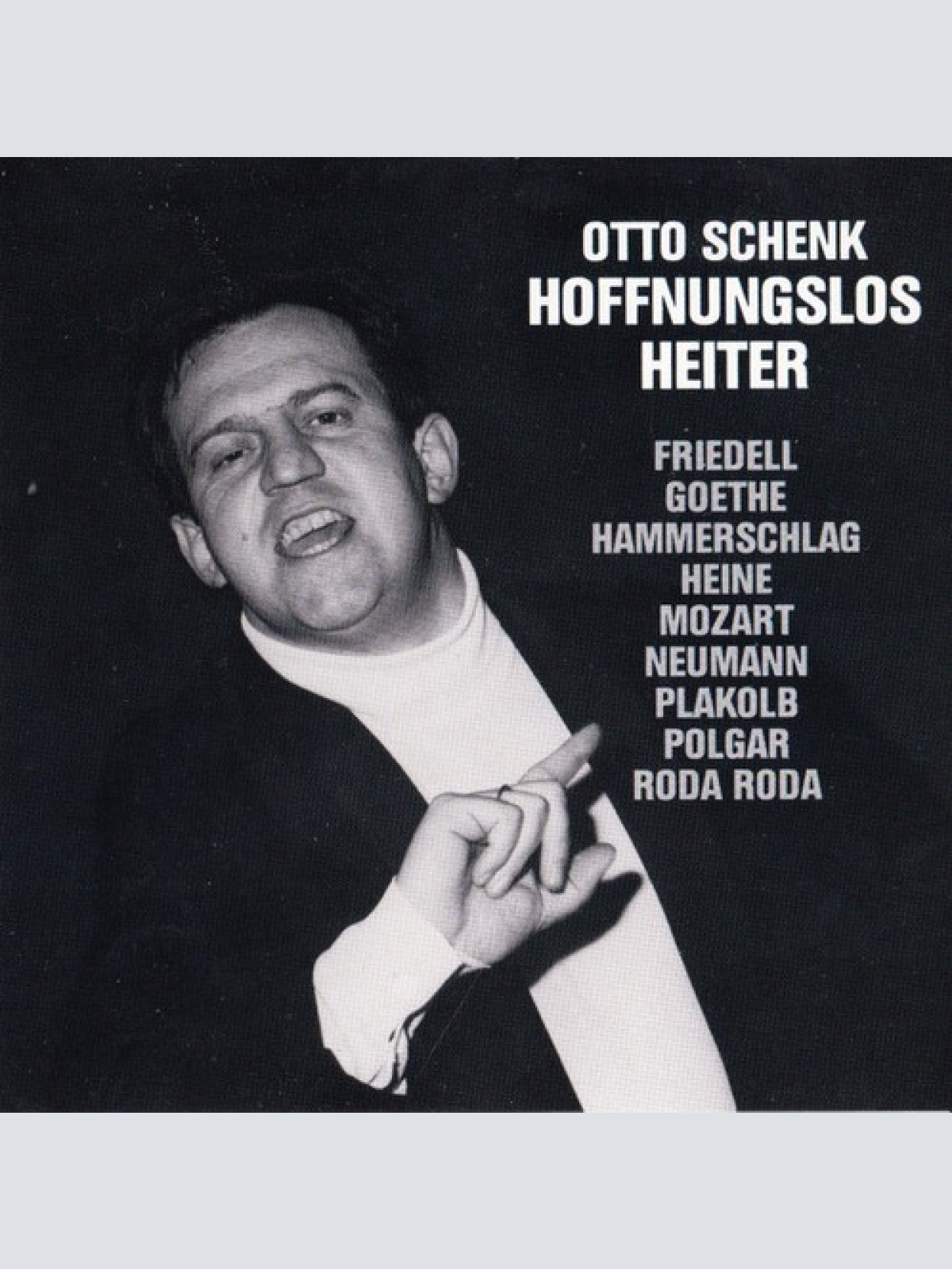 CD, Album Otto Schenk - Hoffnungslos Heiter