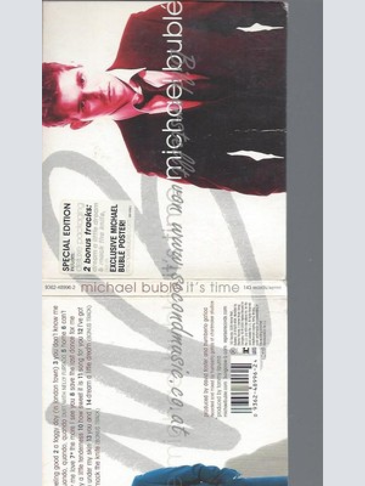 CD--MICHAEL BUBLÉ--IT'S TIME