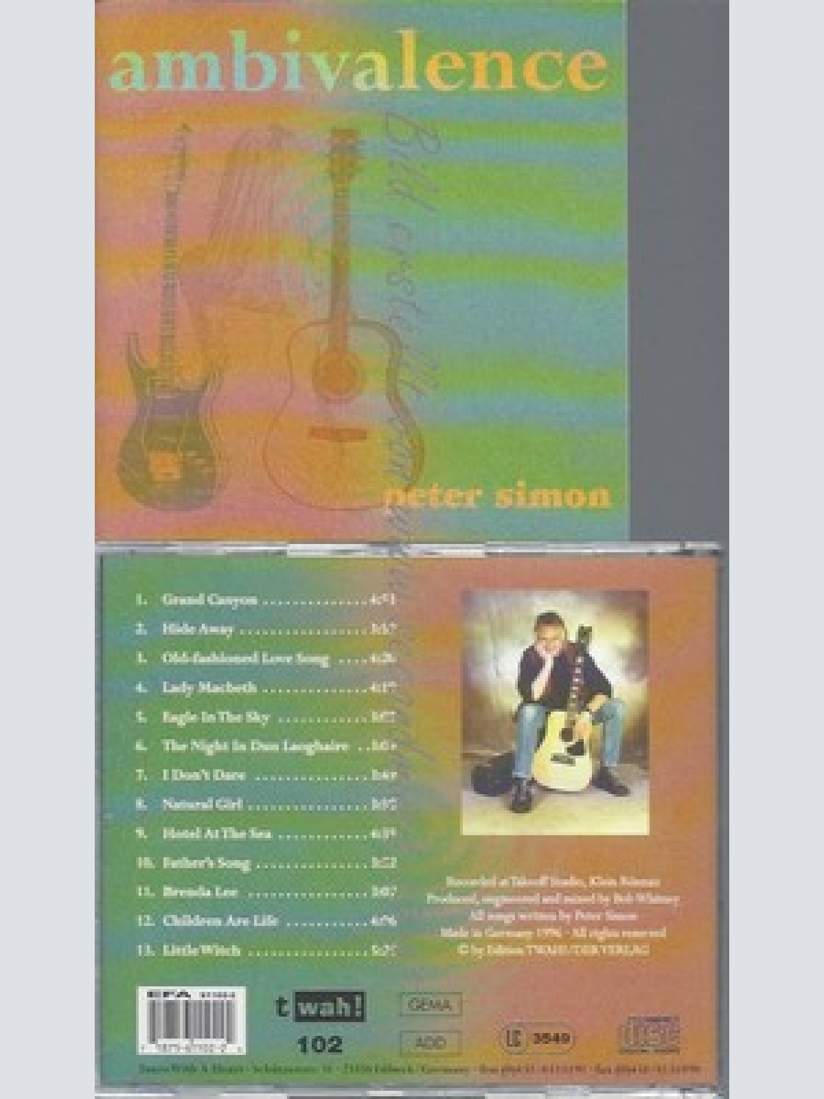 CD--PETER SIMON--AMBIVALENCE