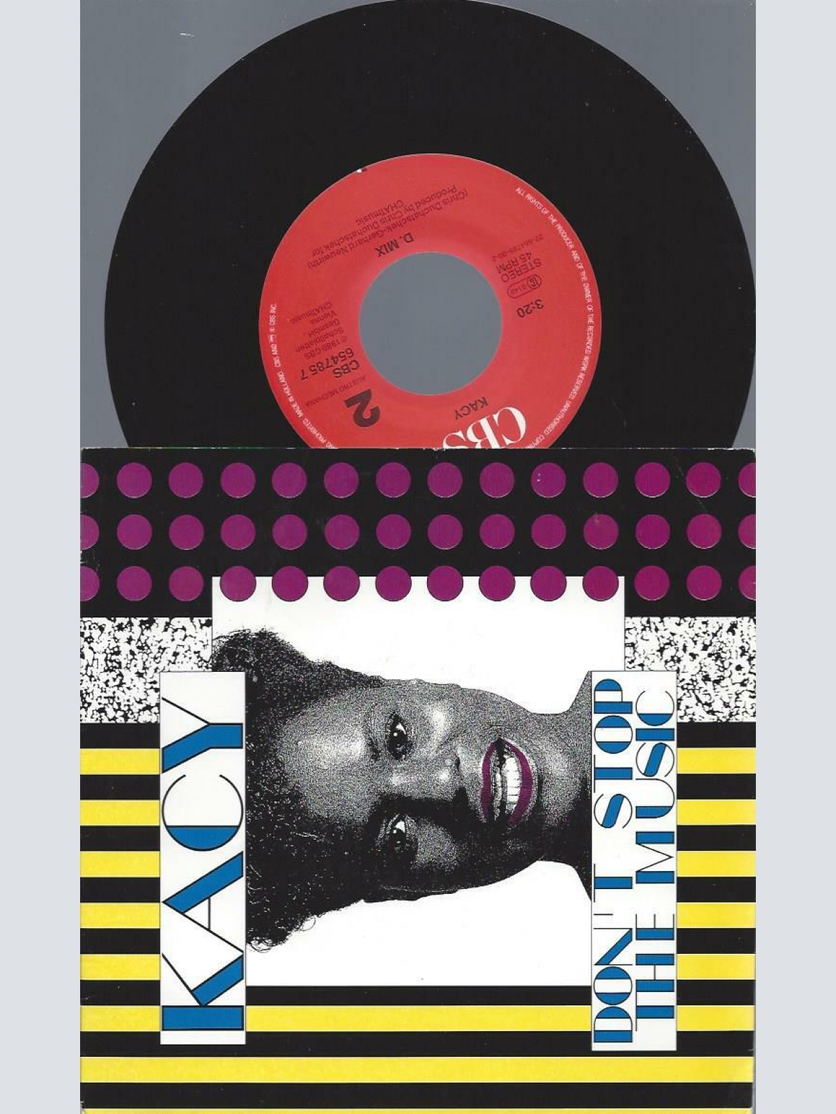 7"   Kacy   – Don't Stop The Music