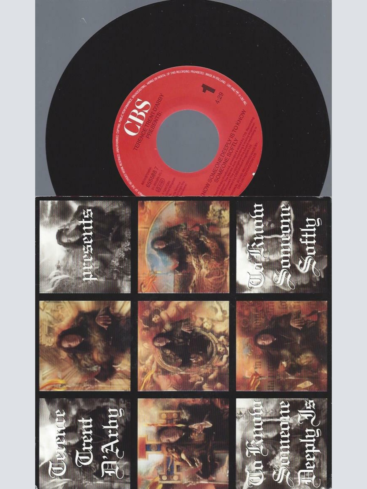 7"    Terence Trent D'Arby  To Know Someone Deeply Is To Know Someone Softly