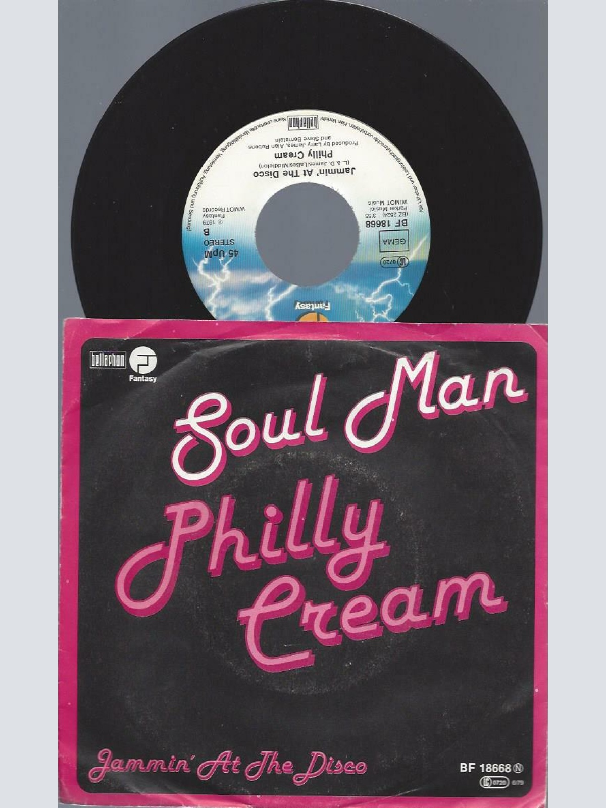 7"   Philly Cream   – Soul Man