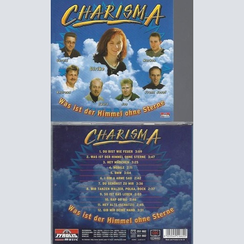 CD   Charisma  Was ist der Himmel  ohne Sterne
