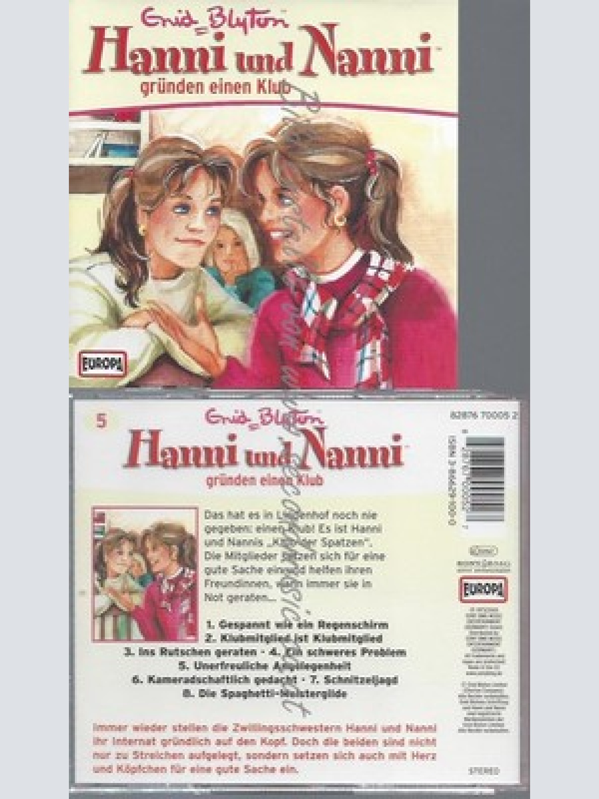 CD--HANNI UND NANNI-GRÜNDEN EINEN KLUB/ HANNI UND NANNI--05