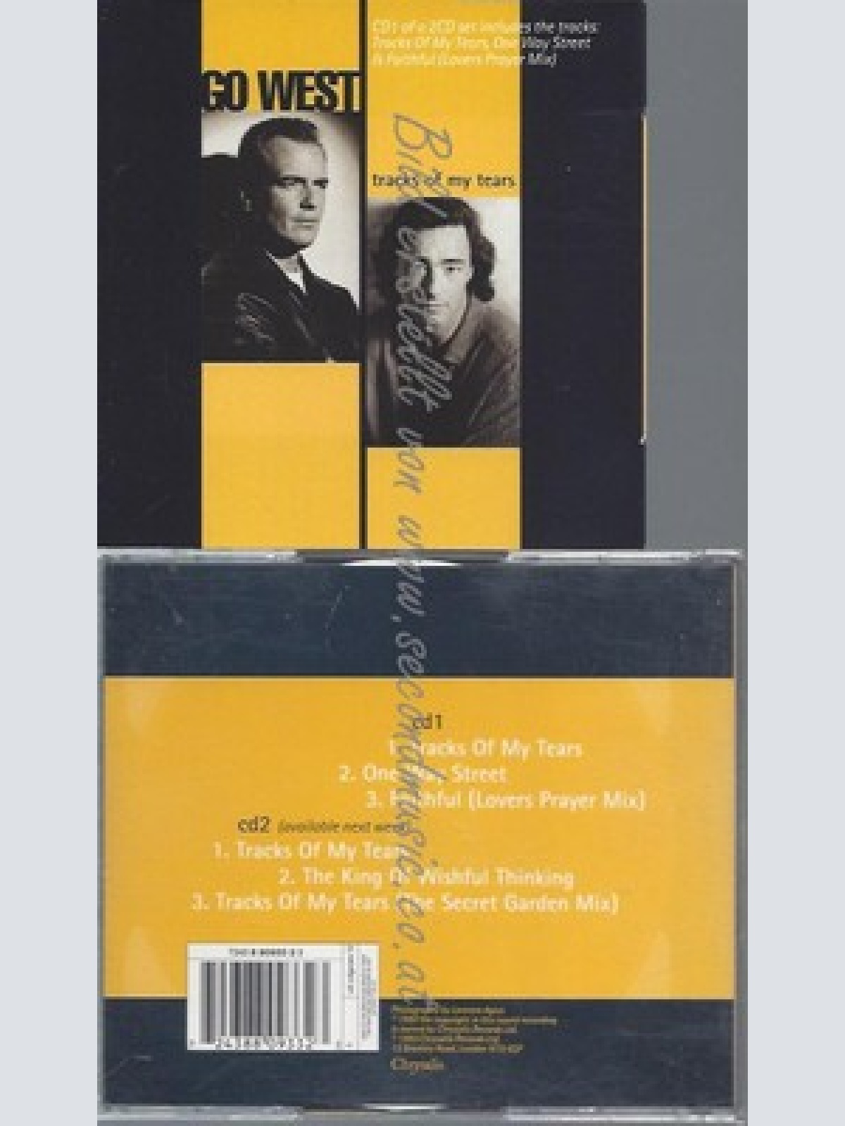 CD--GO WEST--TRACKS OF MY TEARS--CD1