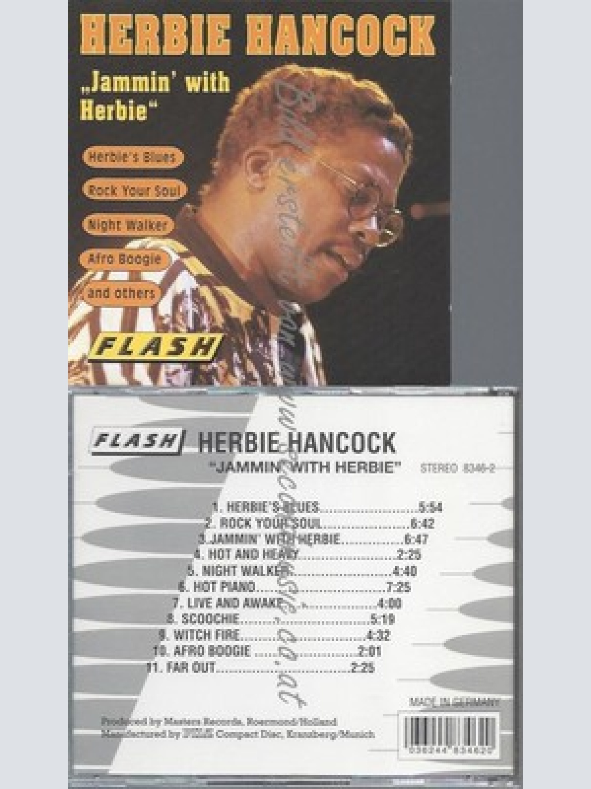 CD--HERBIE HANCOCK--HERBIE HANCOCK: JAMMIN' WITH HERBIE -UK -