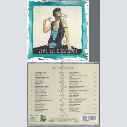 CD--EDITH PIAF--VIVE LA CHANSON---------------