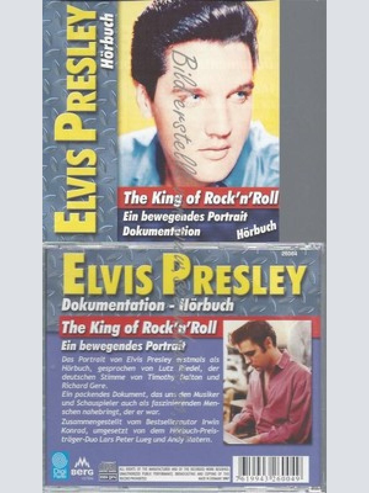 CD--ELVIS PRESLEY--HÖRBUCH--THE KING OF ROCK N ROLL