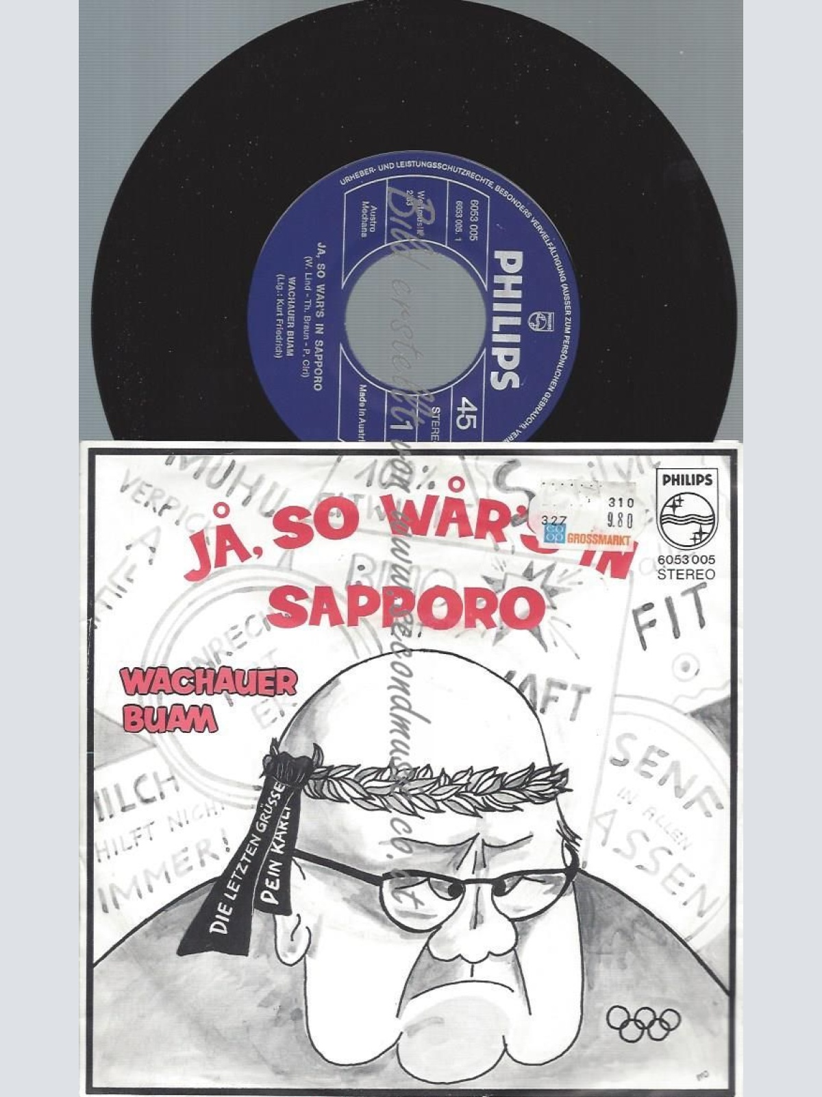 7" Wachauer Buam– Ja, So War's In Sapporo