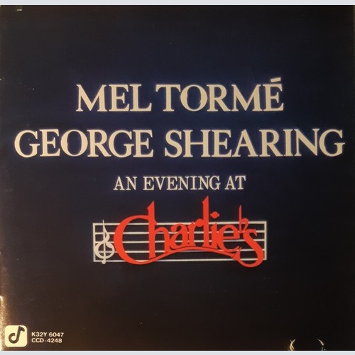 CD, Album, Exp Mel Tormé • George Shearing - An Evening At Charlie's
