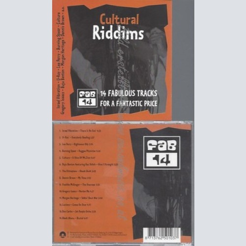 CD--VARIOUS--CULTURAL RIDDIMS