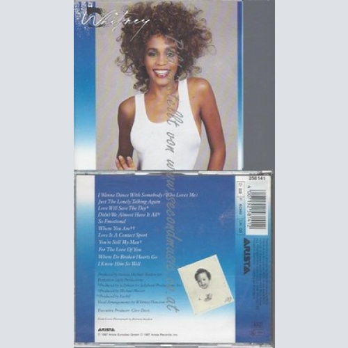 CD--WHITNEY HOUSTON--WHITNEY |