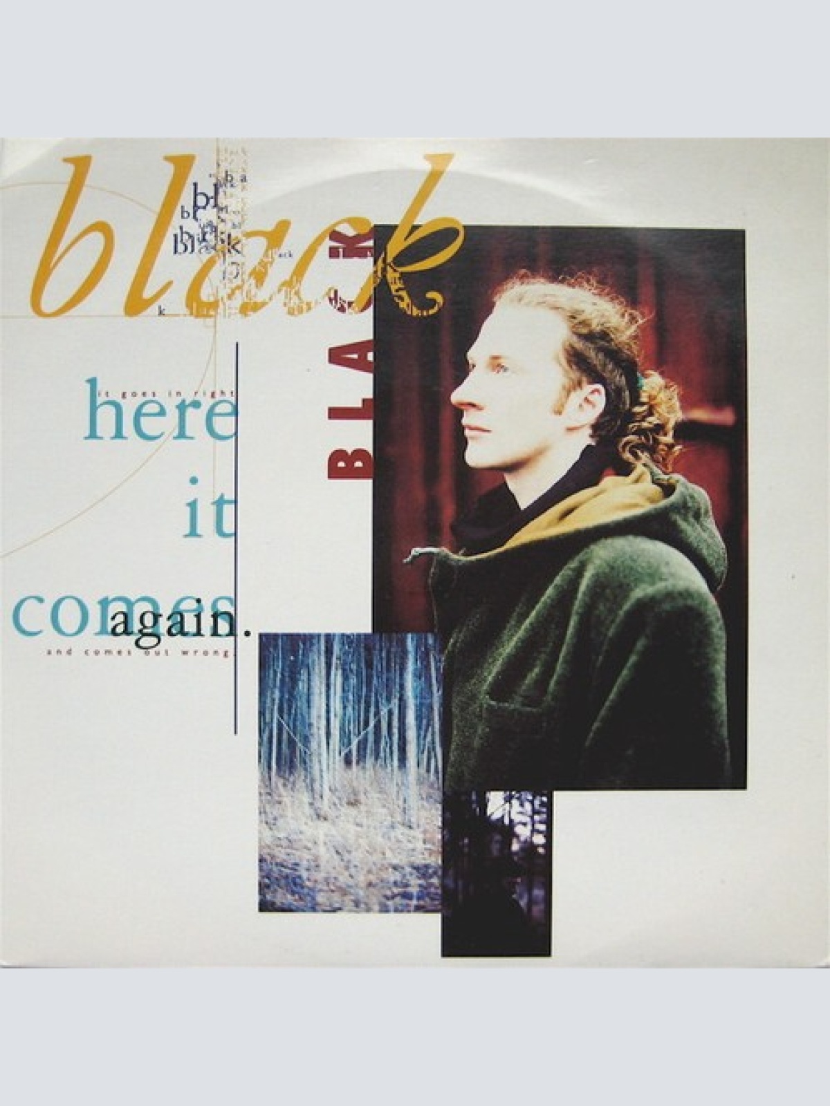 7", Single Black (2) - Here It Comes Again
