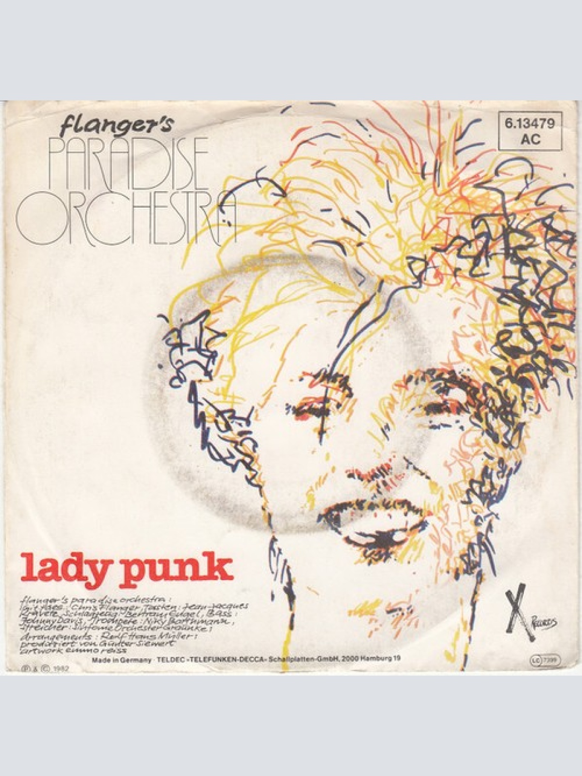 7", Single Flanger's Paradise Orchestra - Lady Punk