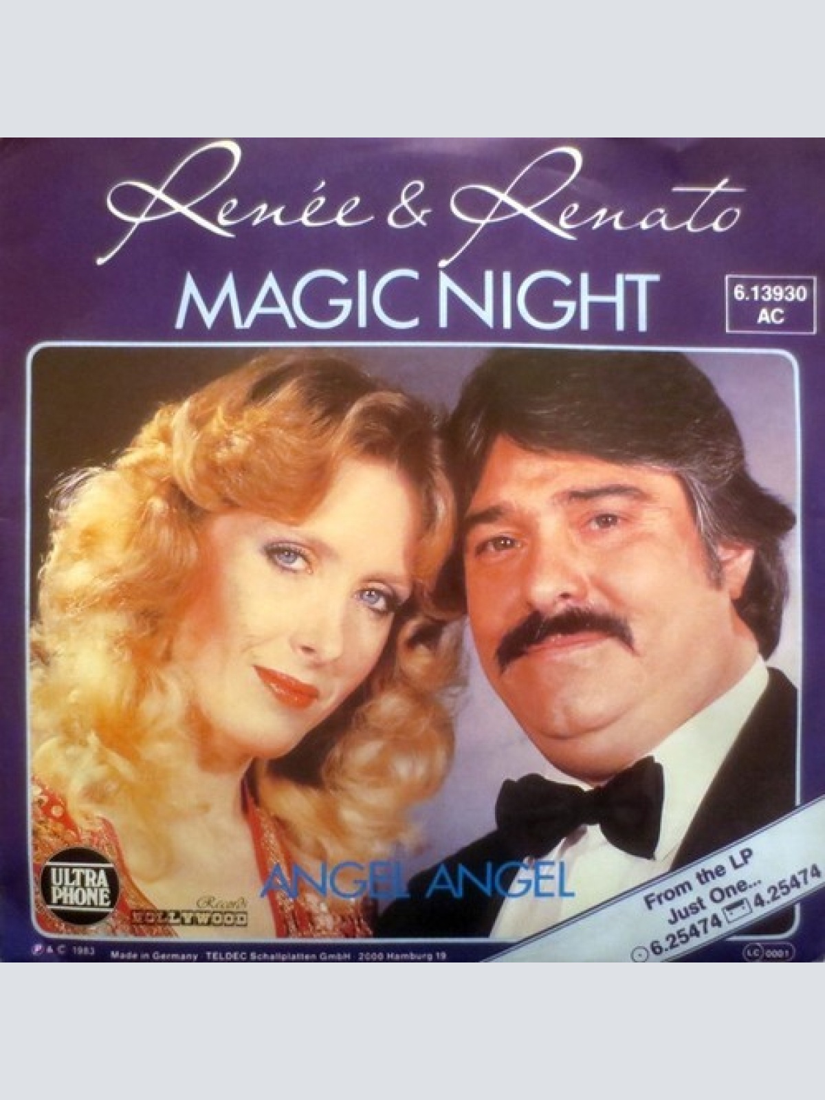 7", Single, Promo Renée & Renato - Magic Night