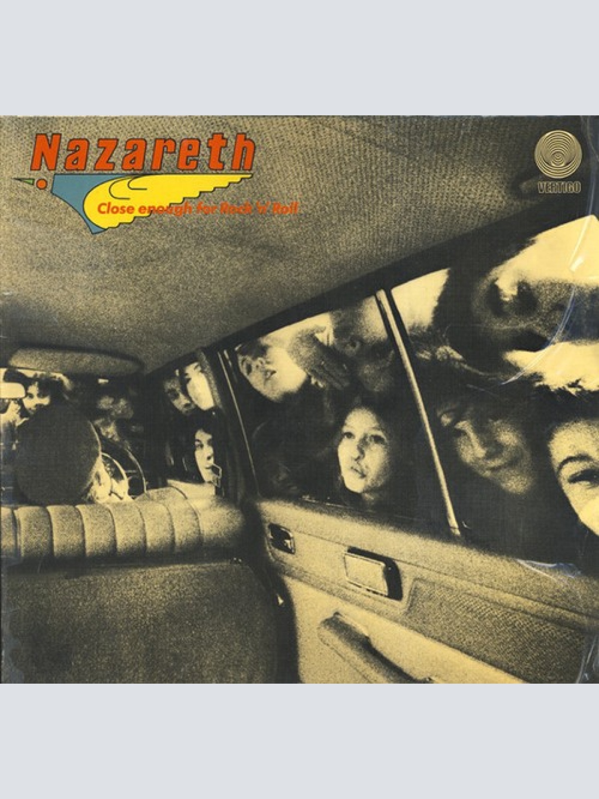 LP, Album, Gat Nazareth (2) - Close Enough For Rock 'N' Roll