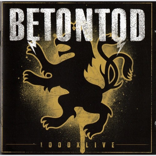 2xCD Betontod - 1000xLive