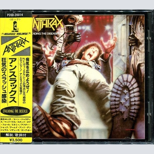 CD, Album Anthrax - Spreading The Disease