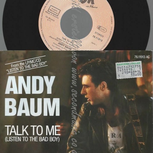 7" ANDY BAUM TALK TO ME  // NM