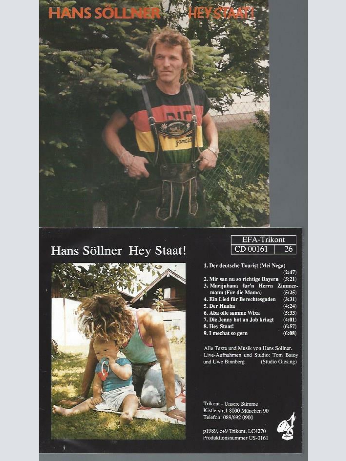 CD--Hans Söllner // Hey Staat