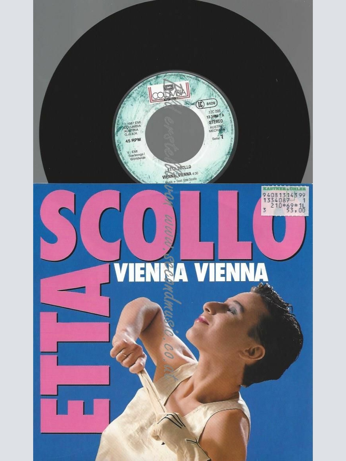 7" ETTA SCOLLO VIENNA VIENNA  // NM