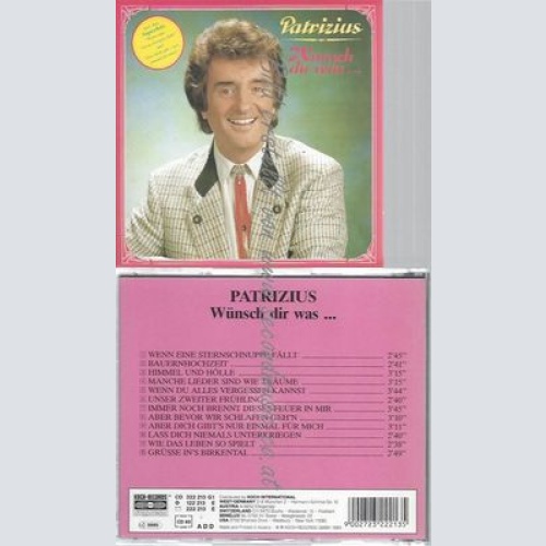CD--PATRIZIUS--WÜNSCH DIR WAS
