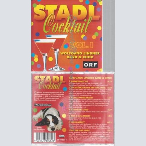 CD--LINDNER,WOLFGANG BAND & CHOR--STADL COCKTAIL VOL.1