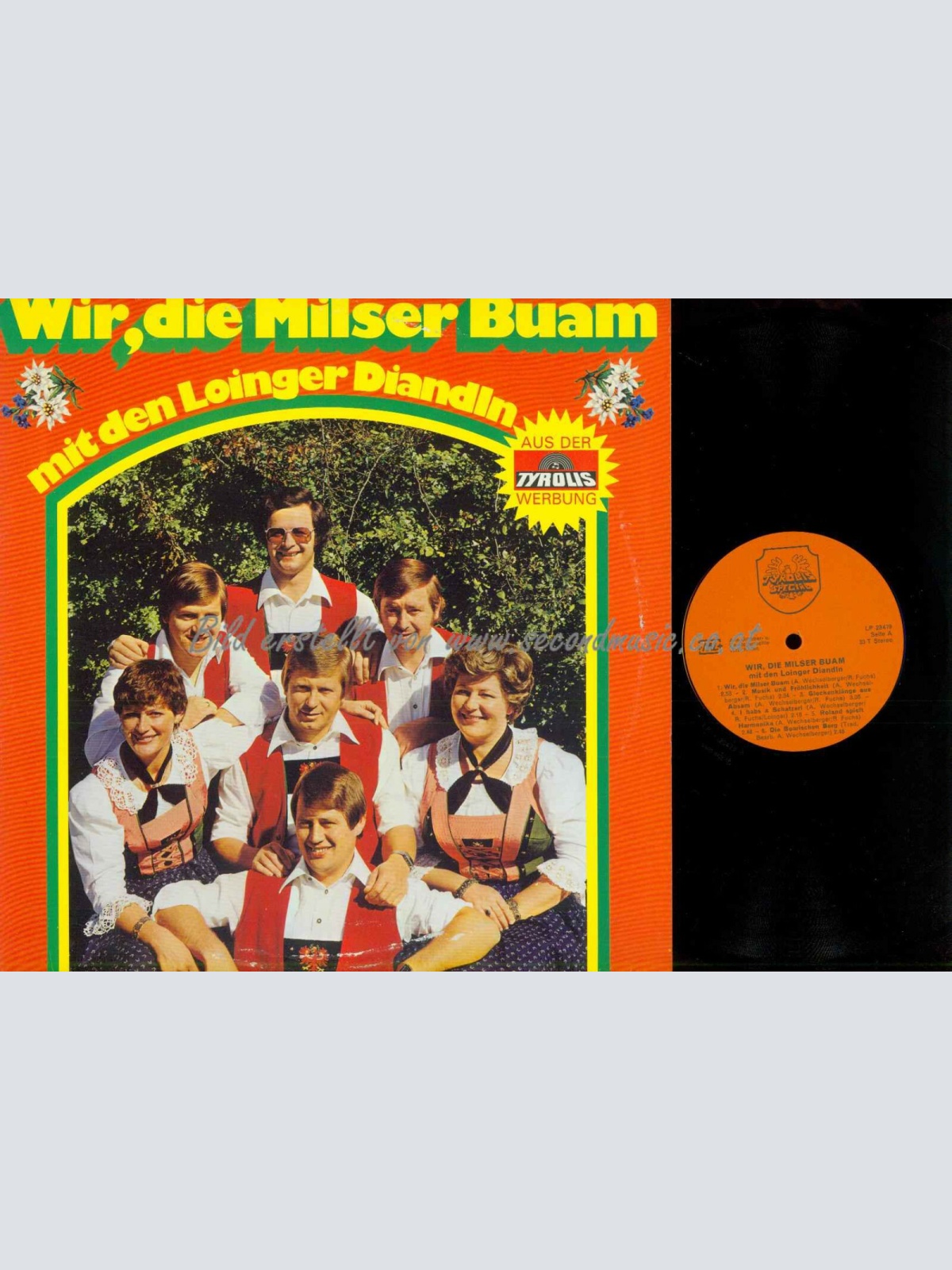 LP-Wir, Die Milser Buam - 15 Jahre Milser Buam Met Den Loinger Diandln   /NM