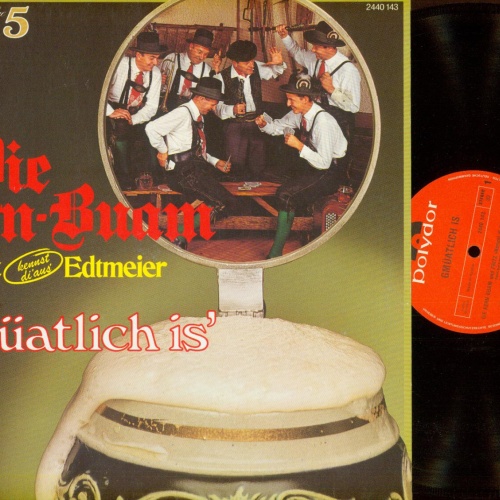 LP-- Die Kern Buam    G'müatlich is Bierkrug Serie 5