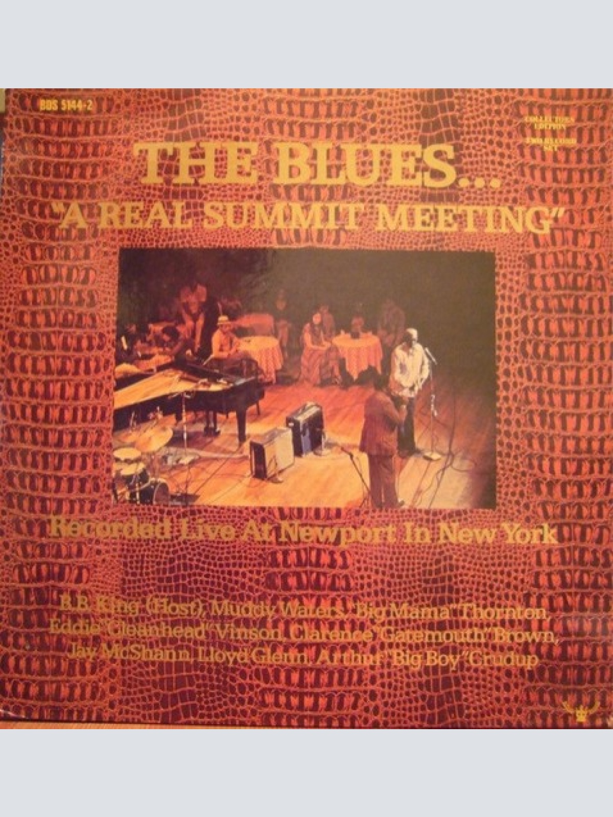 2xLP, Gat Various - The Blues... "A Real Summit Meeting" (Recorded Live At Ne...